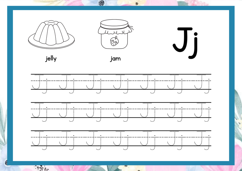 My Alphabet Tracing Worksheet PDF