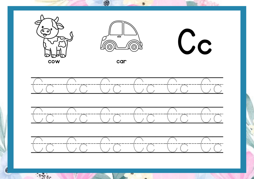 My Alphabet Tracing Worksheet PDF