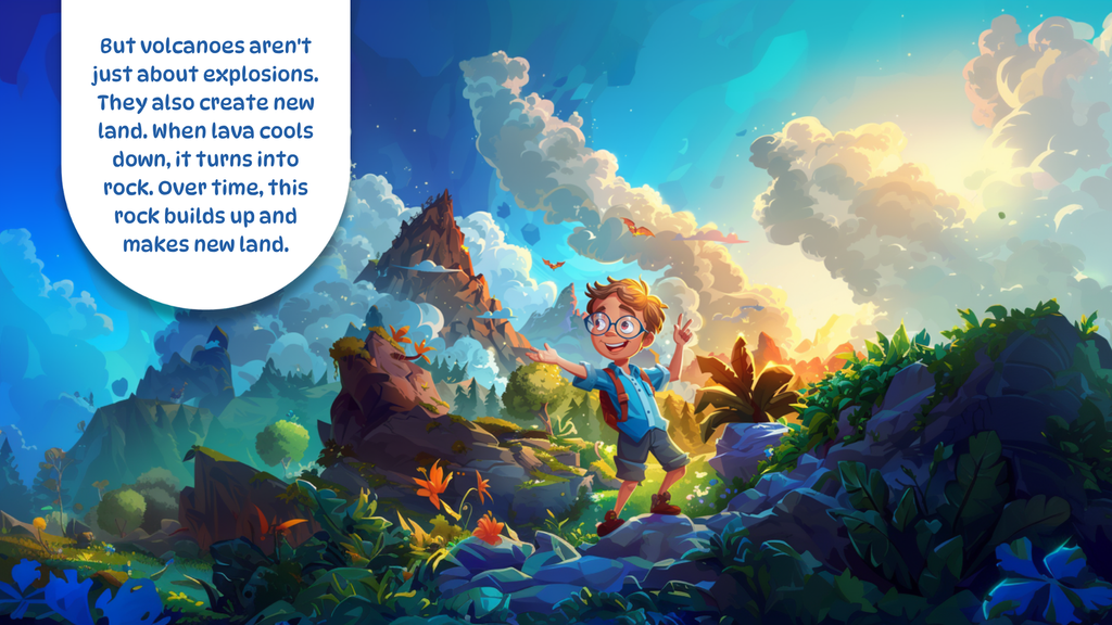 Exploring Volcanoes A Fiery Adventure : (BOOK 1)