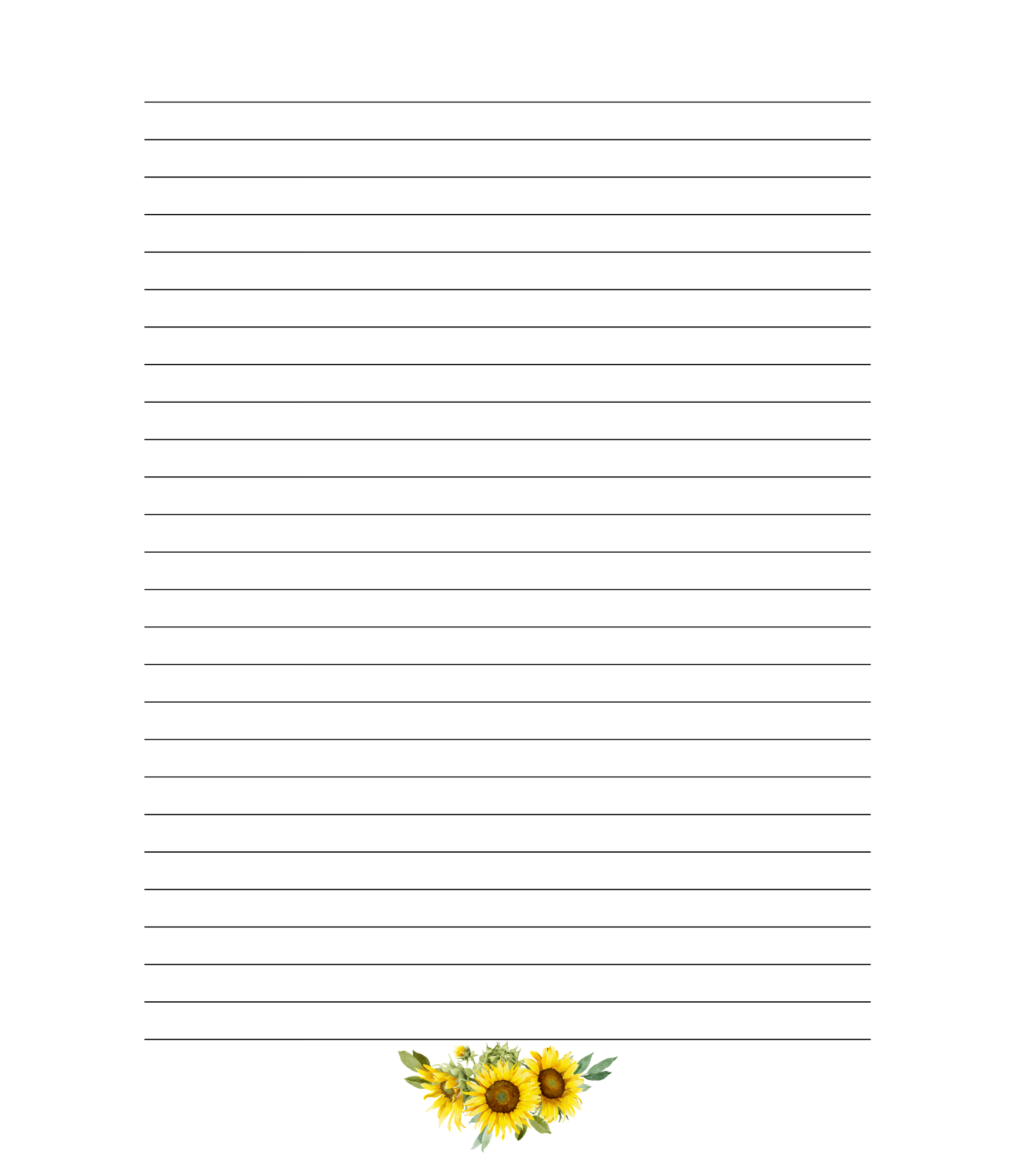 Sunflower Journal