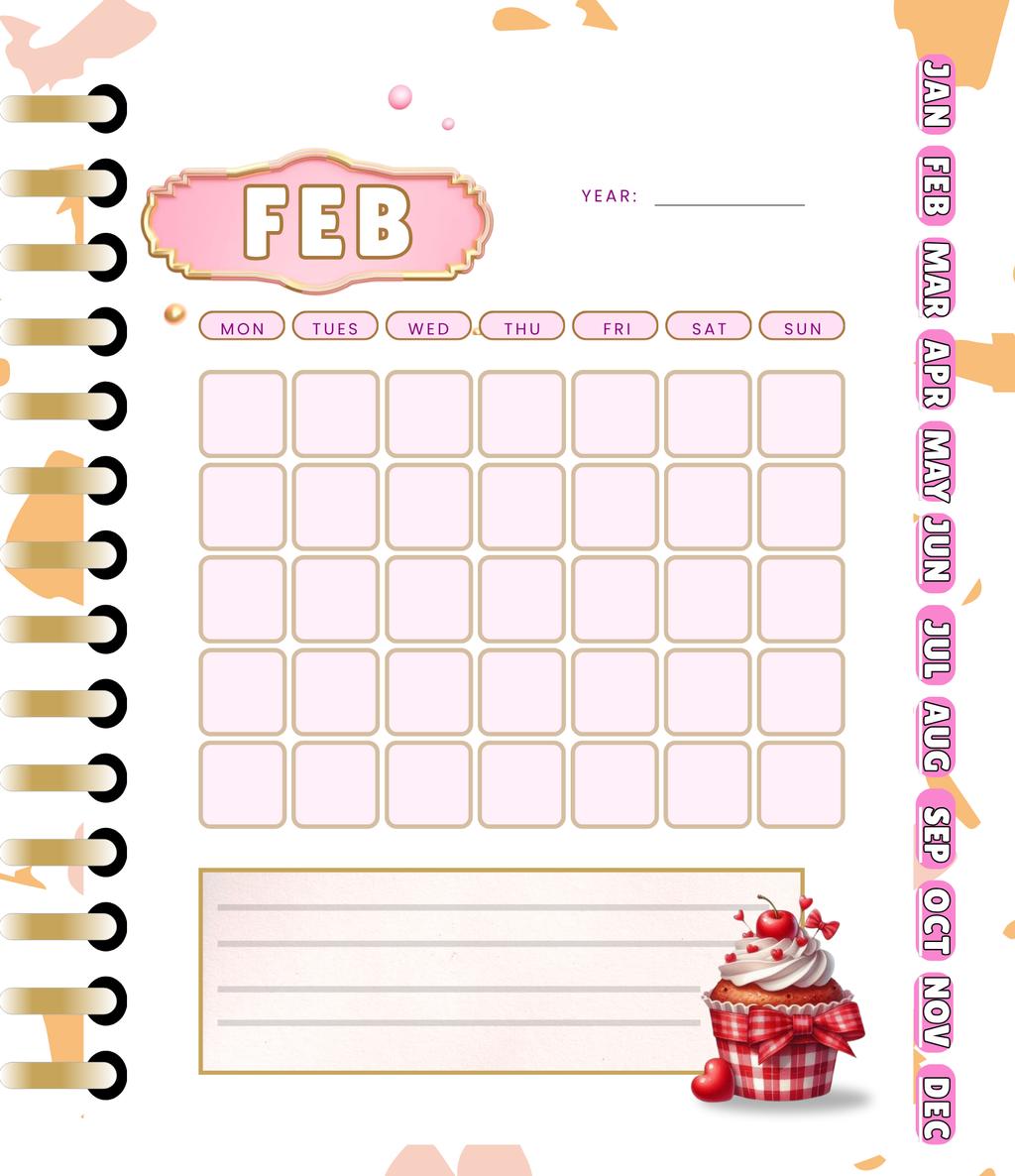 The Sweet Treats Planner